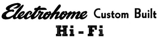 ELECTROHOME HI-FI LOGO